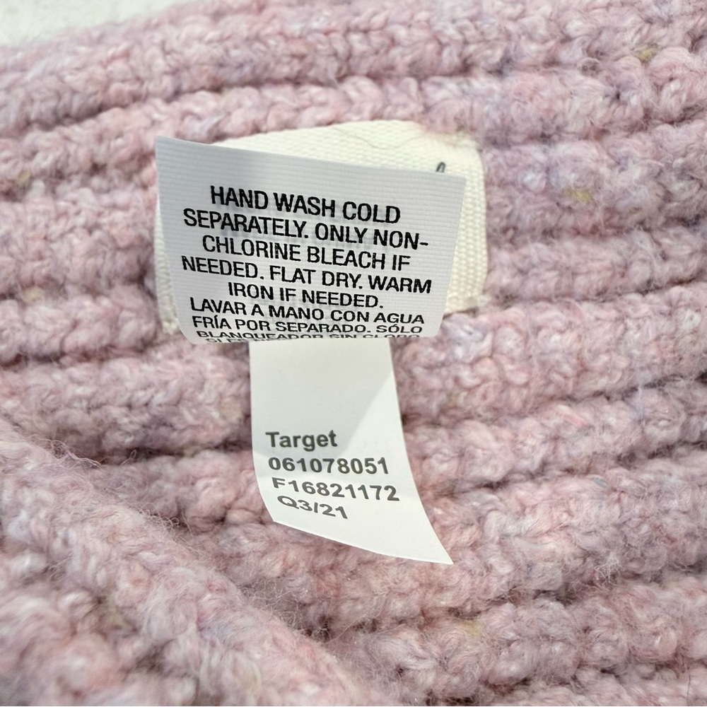 NWT-Winter Bundle Textured Ivory Gloves, Red Gloves, Pink/Purple Knit Headband - Picture 12 of 13